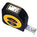 TLW Digital Tape Measure 16ft/5m, 25mm Wide Blade Retractable Measuring Tape with Easy Read LCD Screen
