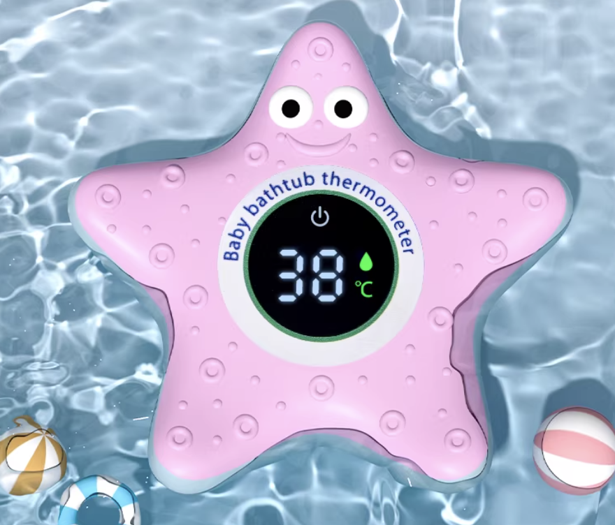 Starfish Bath Thermometer, Digital Temperature Water Thermometer